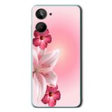Le Balvo Realme 10 4G Uyumlu Tematik Çiçek Baskılı Silikon Kılıf