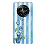 Le Balvo Realme 12 4G Uyumlu Yaban Mersinleri Baskılı Silikon Kılıf