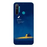 Le Balvo Realme 5i Uyumlu İnternet Yok Baskılı Silikon Kılıf