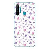 Le Balvo Realme 5i Uyumlu Karpuz ve Üzümler Baskılı Silikon Kılıf