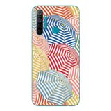 Le Balvo Realme 5i Uyumlu Şemsiyeler Baskılı Silikon Kılıf