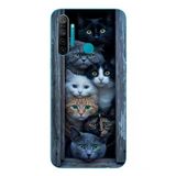 Le Balvo Realme 5i Uyumlu Yavru Kediler Baskılı Silikon Kılıf
