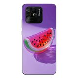 Le Balvo Redmi 10C Uyumlu Karpuz Jelibon Baskılı Silikon Kılıf