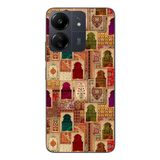 Le Balvo Redmi 13C Uyumlu Seccadeler Baskılı Silikon Kılıf