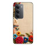 Le Balvo Redmi 15 Uyumlu İşlemeli İğne Oyası Baskılı Silikon Kılıf