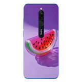 Le Balvo Redmi 8 Uyumlu Karpuz Jelibon Baskılı Silikon Kılıf