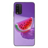 Le Balvo Redmi 9T Uyumlu Karpuz Jelibon Baskılı Silikon Kılıf