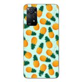 Le Balvo Redmi Note 11E Uyumlu Ananaslar Baskılı Silikon Kılıf
