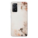 Le Balvo Redmi Note 11E Uyumlu Kuru Dallar Baskılı Silikon Kılıf