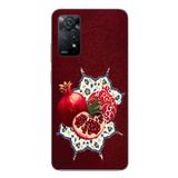 Le Balvo Redmi Note 11E Uyumlu Nar Retro Baskılı Silikon Kılıf