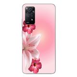 Le Balvo Redmi Note 11E Uyumlu Tematik Çiçek Baskılı Silikon Kılıf