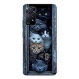 Le Balvo Redmi Note 11E Uyumlu Yavru Kediler Baskılı Silikon Kılıf
