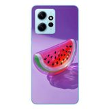 Le Balvo Redmi Note 12 4G Uyumlu Karpuz Jelibon Baskılı Silikon Kılıf