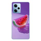 Le Balvo Redmi Note 12 Pro 5G Uyumlu Karpuz Jelibon Baskılı Silikon Kılıf
