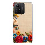Le Balvo Redmi Note 12S Uyumlu İşlemeli İğne Oyası Baskılı Silikon Kılıf