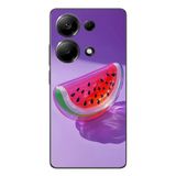 Le Balvo Redmi Note 13 Pro 4G Uyumlu Karpuz Jelibon Baskılı Silikon Kılıf