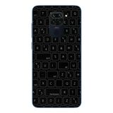 Le Balvo Redmi Note 9 Uyumlu Klavye Tuşları Baskılı Silikon Kılıf