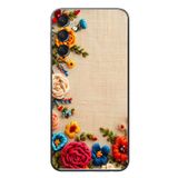 Le Balvo Samsung Galaxy A24 Uyumlu İşlemeli İğne Oyası Baskılı Silikon Kılıf