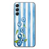 Le Balvo Samsung Galaxy A24 Uyumlu Yaban Mersinleri Baskılı Silikon Kılıf