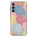 Le Balvo Samsung Galaxy A25 Uyumlu Şemsiyeler Baskılı Silikon Kılıf