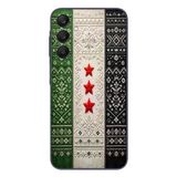 Le Balvo Samsung Galaxy A25 Uyumlu Suriye Bayrağı Dokuma Baskılı Silikon Kılıf