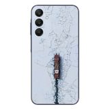 Le Balvo Samsung Galaxy A25 Uyumlu Yük Gemisi Baskılı Silikon Kılıf