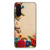Le Balvo Samsung Galaxy A26 Uyumlu İşlemeli İğne Oyası Baskılı Silikon Kılıf