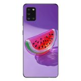 Le Balvo Samsung Galaxy A31 Uyumlu Karpuz Jelibon Baskılı Silikon Kılıf