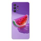 Le Balvo Samsung Galaxy A32 Uyumlu Karpuz Jelibon Baskılı Silikon Kılıf