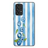 Le Balvo Samsung Galaxy A33 Uyumlu Yaban Mersinleri Baskılı Silikon Kılıf