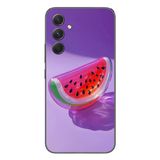 Le Balvo Samsung Galaxy A54 Uyumlu Karpuz Jelibon Baskılı Silikon Kılıf