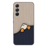 Le Balvo Samsung Galaxy A54 Uyumlu Şaşkın Ördek Baskılı Silikon Kılıf