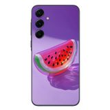 Le Balvo Samsung Galaxy A55 Uyumlu Karpuz Jelibon Baskılı Silikon Kılıf