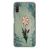 Le Balvo Samsung Galaxy A7 2018 Uyumlu Çiçek Deseni Baskılı Silikon Kılıf