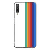Le Balvo Samsung Galaxy A7 2018 Uyumlu Gökkuşağı Baskılı Silikon Kılıf