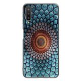 Le Balvo Samsung Galaxy A7 2018 Uyumlu İran Dokuması Baskılı Silikon Kılıf
