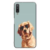 Le Balvo Samsung Galaxy A7 2018 Uyumlu Karizmatik Köpek Baskılı Silikon Kılıf