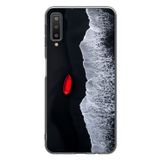 Le Balvo Samsung Galaxy A7 2018 Uyumlu Kırmızı Tekne Yalnız Baskılı Silikon Kılıf