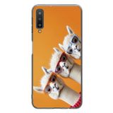 Le Balvo Samsung Galaxy A7 2018 Uyumlu Lamalar Baskılı Silikon Kılıf