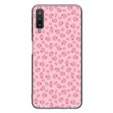 Le Balvo Samsung Galaxy A7 2018 Uyumlu Pembe Balıklar Baskılı Silikon Kılıf