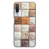 Le Balvo Samsung Galaxy A7 2018 Uyumlu Pofuduk Desenler Baskılı Silikon Kılıf