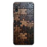 Le Balvo Samsung Galaxy A7 2018 Uyumlu Puzzle Baskılı Silikon Kılıf