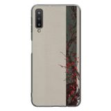 Le Balvo Samsung Galaxy A7 2018 Uyumlu Sade Sonbahar Sarmaşık Baskılı Silikon Kılıf