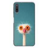 Le Balvo Samsung Galaxy A7 2018 Uyumlu Şaşkın Hayvan Baskılı Silikon Kılıf