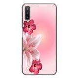 Le Balvo Samsung Galaxy A7 2018 Uyumlu Tematik Çiçek Baskılı Silikon Kılıf