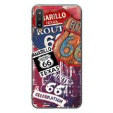 Le Balvo Samsung Galaxy A7 2018 Uyumlu Texas Amerika Baskılı Silikon Kılıf
