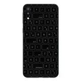 Le Balvo Samsung Galaxy M20 Uyumlu Klavye Tuşları Baskılı Silikon Kılıf