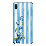 Le Balvo Samsung Galaxy M20 Uyumlu Yaban Mersinleri Baskılı Silikon Kılıf