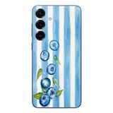 Le Balvo Samsung Galaxy S25 Plus Uyumlu Yaban Mersinleri Baskılı Silikon Kılıf