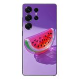 Le Balvo Samsung Galaxy S25 Ultra Uyumlu Karpuz Jelibon Baskılı Silikon Kılıf